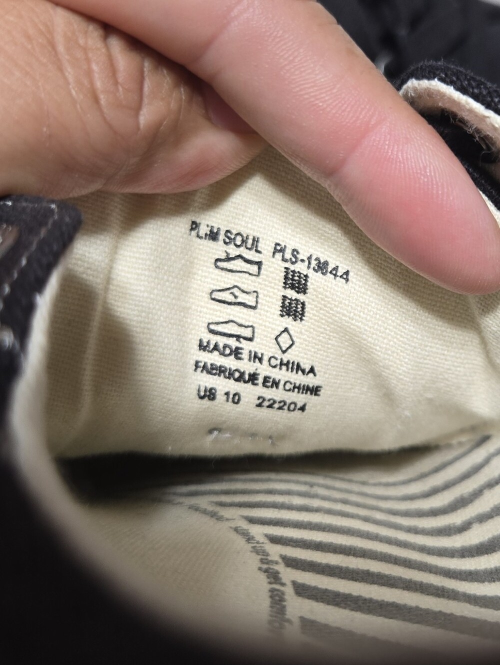 Taos Women's Plim Soul Sneakers Canvas Black Sz 10 New - Picture 5 of 11
